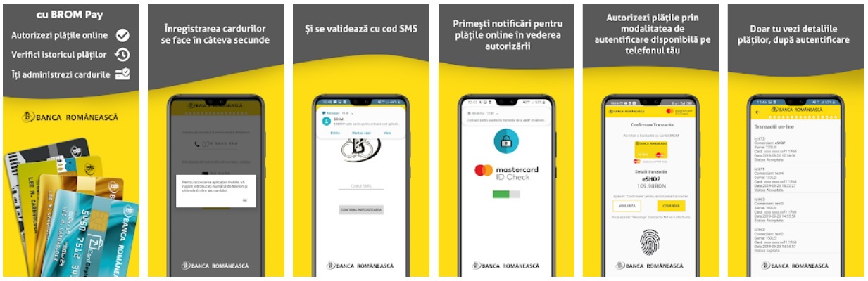 Banca Romaneasca lanseaza aplicatia BROM Pay dedicata ...