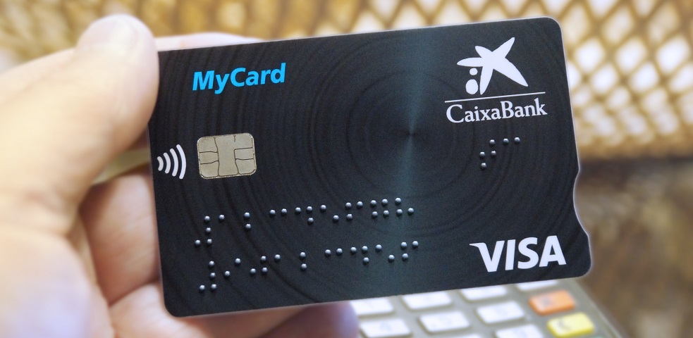 CaixaBank launches Spain’s first credit card with Braille system