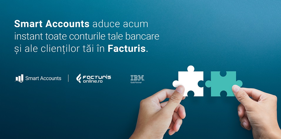 Facturis integrează Smart Accounts – 15.000 de IMM-uri colectează și gestionează acum automatizat datele financiare